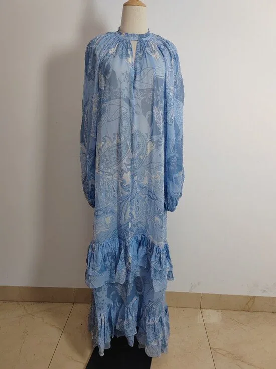 Hemant & Nandita  paisley print maxi dress - Picture 2 of 10